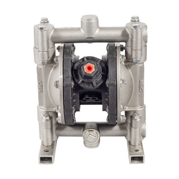 Pneumatic Double Diaphragm Pump with 100psi Max Pressure 15gpm Flow and Aluminum Pump Body