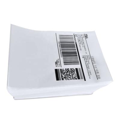 Oil Resistant Thermal Adhesive Labels Custom Sizes Thermal Roll Labels White