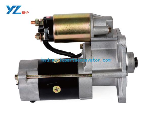 Aluminum 4D31 Excavator Starter Motor 24V 3.2KW 9T For HD750 CAT307