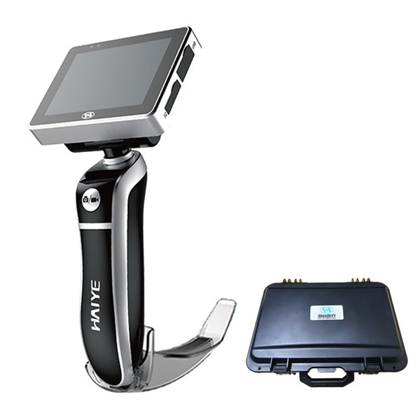 8GB 3 Inch Surgical Anesthesia Video Laryngoscope With Disposable Blade