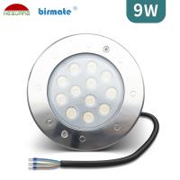 Branco morno claro à terra do jardim do diodo emissor de luz de SMD3030 IP68 9W com ERP