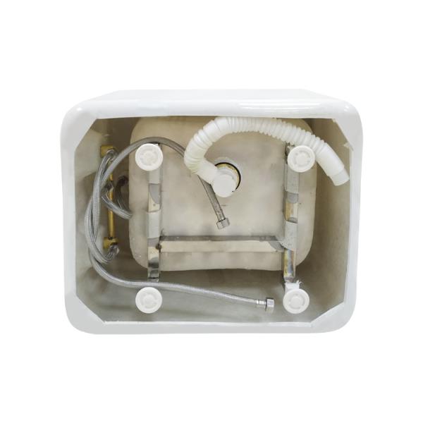 Baquet acrylique de pied de pédicurie de baquet de station thermale de pied de massage avec le robinet eau chaude/froide