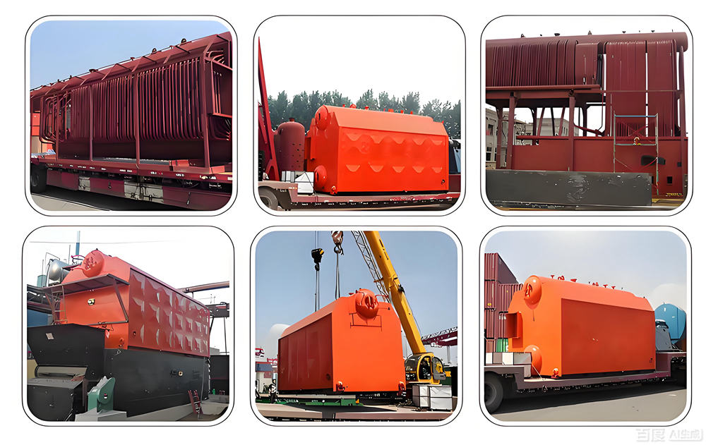 SZL 10 Tons Biomass Pellet Fired Steam Boiler With Good Performance