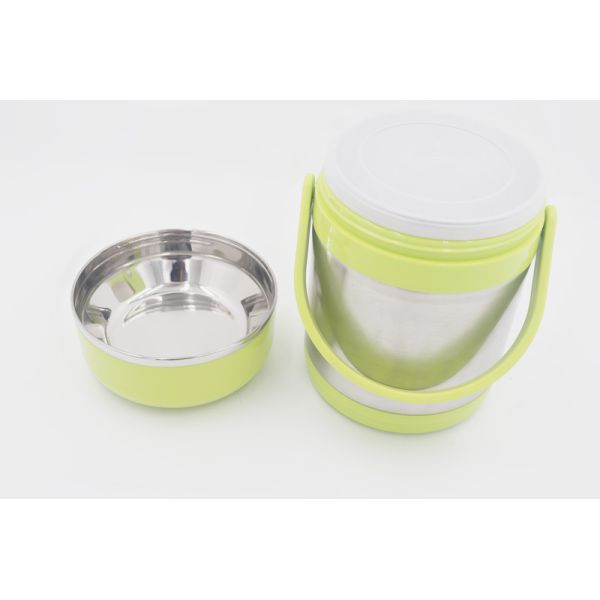 2L Home available vacuum device food storage container heat preservation tiffin lunch box