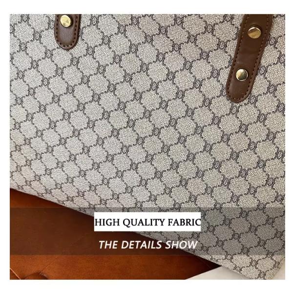 Custom Logo Accepted Luxury Printed Handbag Women PU Shoulder Bag Women's Tote Bag LDTC-RTS88