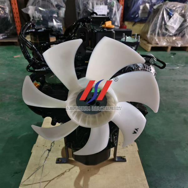 3TNV88-BDFFC Yanmar 3-cylinder Diesel Engine Assembly 3000RPM 28.1KW