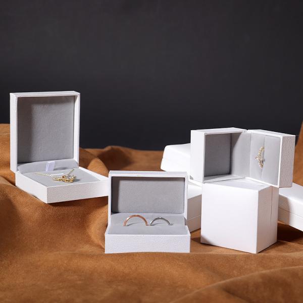 NECKLACES Custom Made Closure Lid Eco Cardboard Foldable Small Jewelry Gift Paper Box With Ribbon