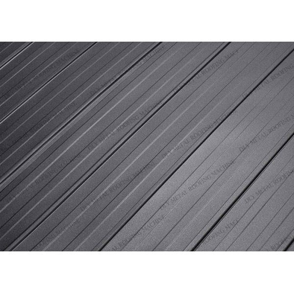 Hydraulic Cutting 1.25m Aluminium Corrugating Machine PLC Metal Roofing Roll Former