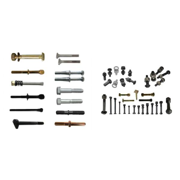 Углеродистая сталь с овальной шиной железнодорожные болты и гайки M20 X 150 12.9 класс