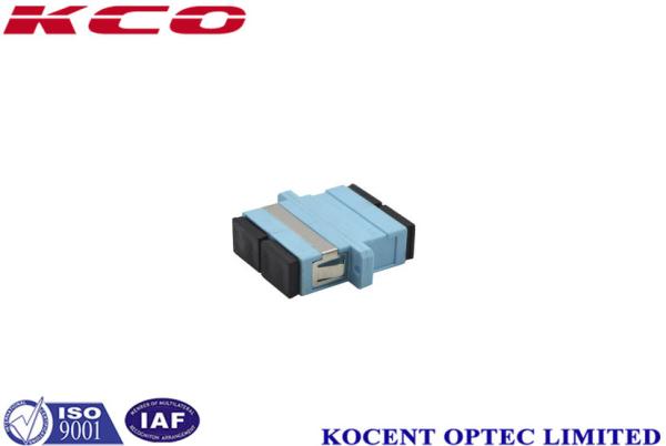 Single Mode SC / UPC Fiber Optic Adapter , Fc Fiber Optic Adapter For LANS