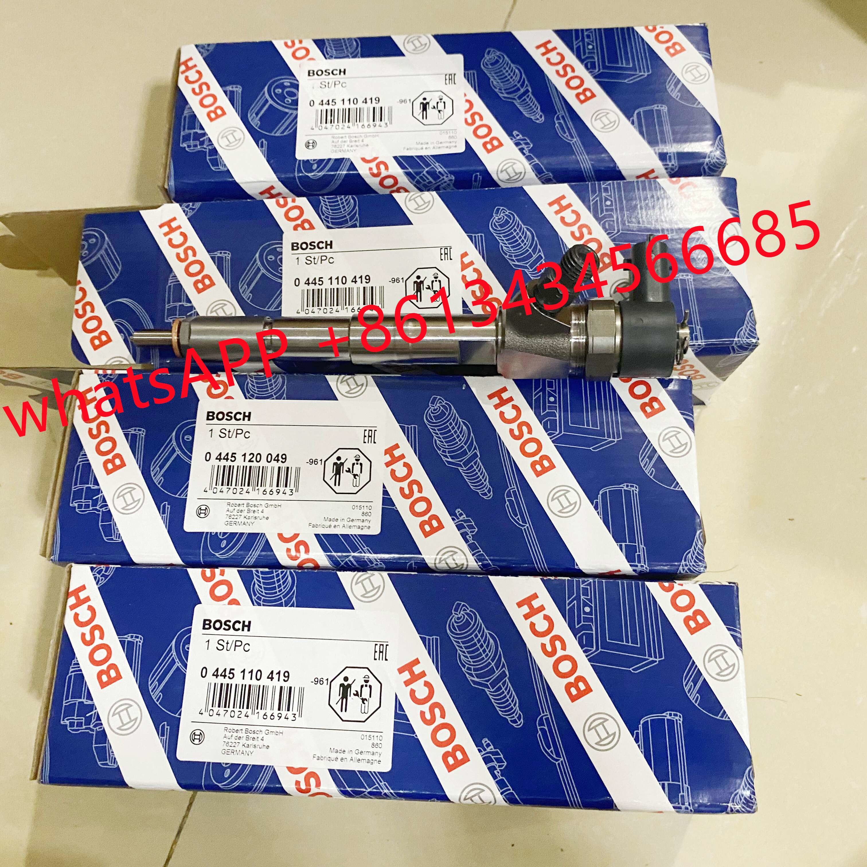 Высококачественный топливный дизельный инжектор Common Rail 0445110419 0986435213 для Alfa Romeo/Fiat/Jeep/Opel/Vauxhall 55233955