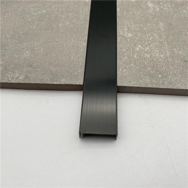 Mirror Brush Inside Corner Profile Villa Wall Trim Stainless Steel Tile Trim For Tile Decoration