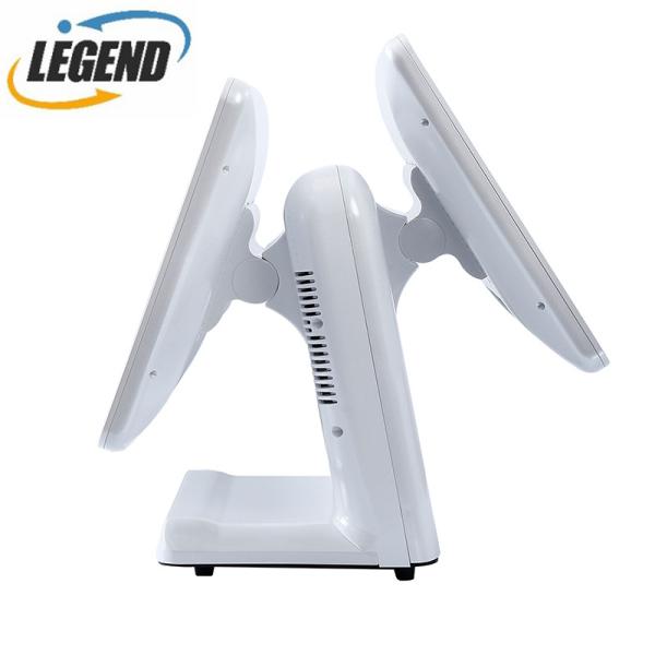 Desktop All In One Pos System Dual Screen 15 1024 X 768 Pixels CJ Legend T620CD