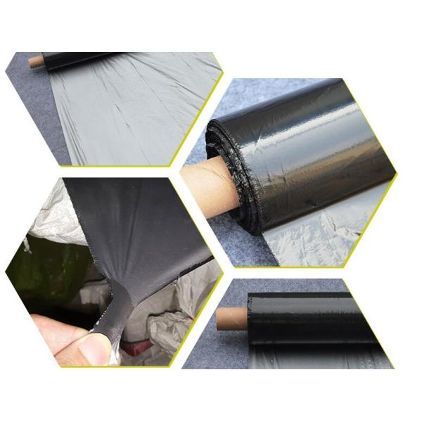 Чернота LLDPE пефорировала аграрное мульчирует металлизированный фильм PE