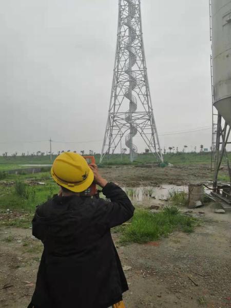 Customized 4-leg Tower Fire Guard Security Tower Angle Steel Fire Protection Watching Tower Monitoring System Watchtower