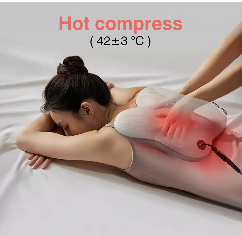 Shiatsu Back Full Back Massage Cushion Car or Home for Office