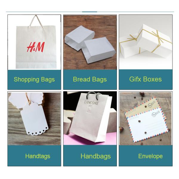 petit pain de papier d'emballage de Papier d'emballage de blanc de 180gsm 200gsm pour de tension de sacs de nourriture bon