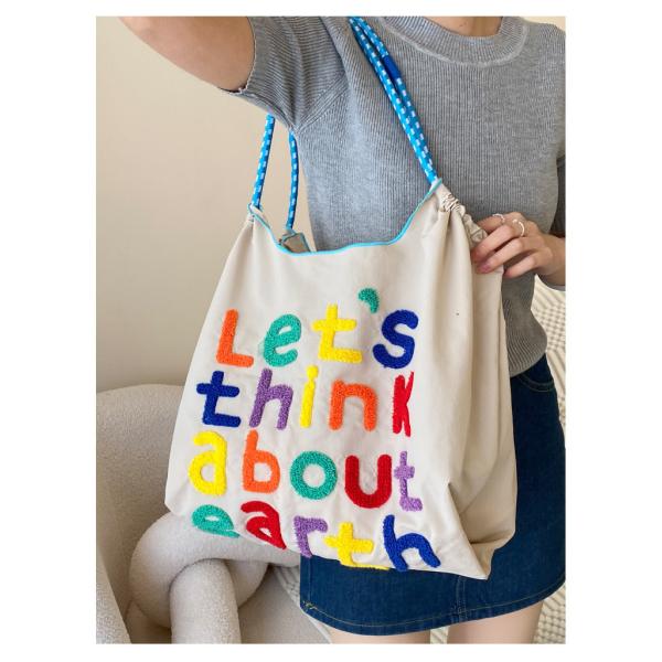 LARGE CAPACITY TOTE BAG KOREAN STYLE INS ALL-IN-ONE SHOULDER BAG FEMALE HAND CARRYING PORTABLE SHOPPING BAG