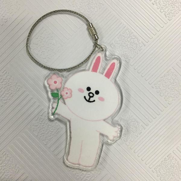 Lightweight Anime Acrylic Charms Non Toxic For Advertising Gift