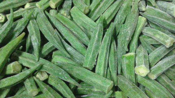 Fournitures chinoises de meilleure qualité bon prix Iqf légumes surgelés Okra Gumbo entier