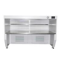 banco limpo da capa 100 laminares horizontais do fluxo de ar de 155w SUS304