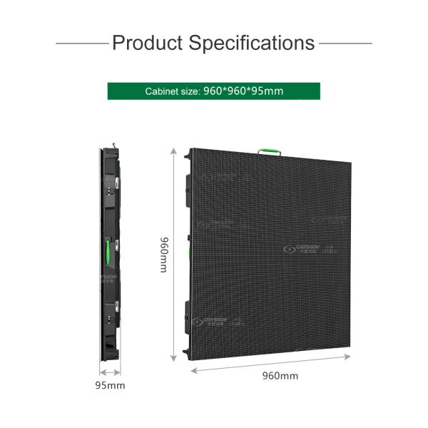 960x960 Waterproof Outdoor Led Advertising Screen P5 Billboard Wall Video Panel Fixed 960*960 LED Display