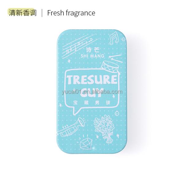 Solid Balm Pocket Perfume Long-lasting Eau de Toilette in 10 Flavors for Men and Women