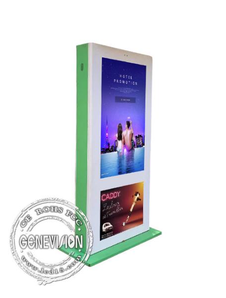 Promotion 55 Inch Floor Standing Outdoor Digital Signage Touch Screen Android WIFI display