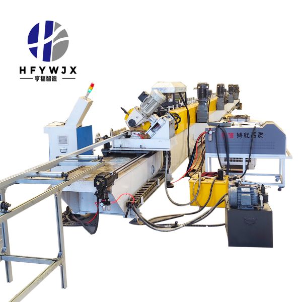 Laser Welded Pipe Roll Forming Machine 400mm PLC Touch Screen Control