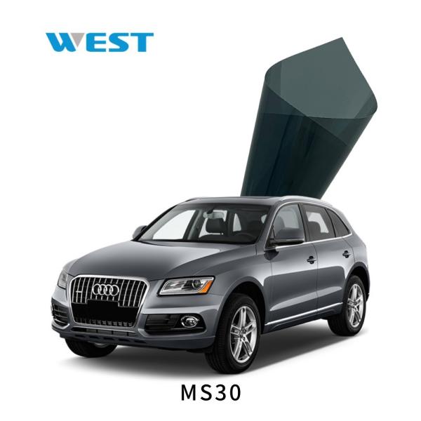 High Clarity Reflective Car Window Film Low Fog Magnetron Sputter Waterproof