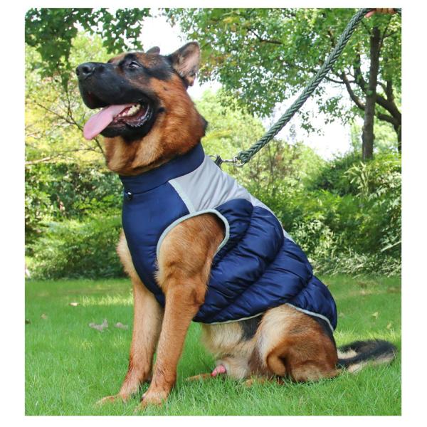 Winter Luxury Pet Coat Thickened Warm Dog Clothes Comfortable Reflective For Pets