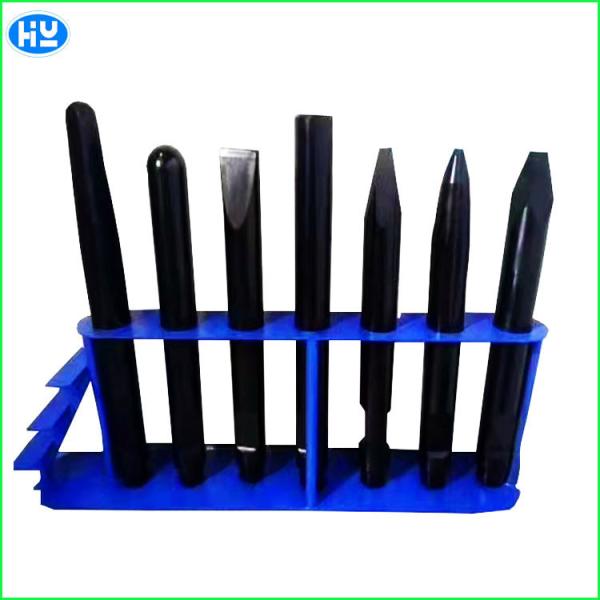 os formões hidráulicos Mohel do disjuntor de 195mm apontam 42CRMO a máquina escavadora Concrete Breaker Drill Rod