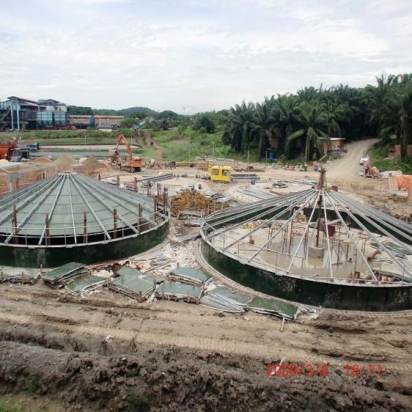 500000 Gallons GFS Glass Fused Bolted Steel Tanks for Wastewater Storage