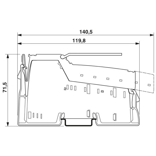IB IL 24 DO8 HD-PAC Digital Module 2700172 Phoenix Contact