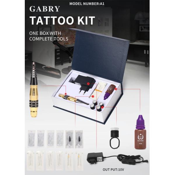 Babry Permanent Makeup Tattoo Machine Kit for Eyebrows Eyeliner Lips Tattoo Factory OEM