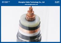gaine de PVC 6/10KV isolée par XLPE et cable électrique de cuivre de Cu (blindé) (CU/PVC/XLPE/LSZH/STA/NYBY/N2XBY)