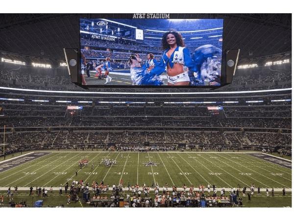 8mm Pixel Pitch Full Color Stadium LED Screen For Outdoor Advertising