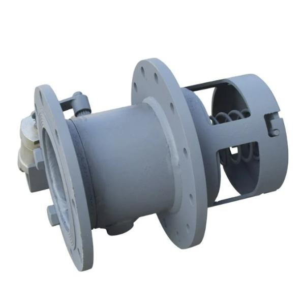 Válvula inferior de emergencia mecánica neumática para tanque de combustible de 6 pulgadas con capacidad de 25 kg y alto caudal