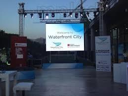 Event production 3.9mm Rgb Outdoor Rental LED Screen / Exterior LED Screen For Show / Stage