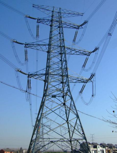 10 - Torre de aço da transmissão da estrutura do ângulo de 500KV HDG