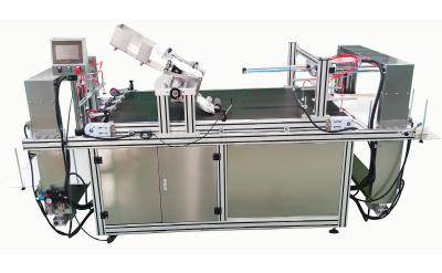 Máquina de etiquetas automática de alta velocidade do saco da impressão de HMI para a etiqueta 1000W do malote