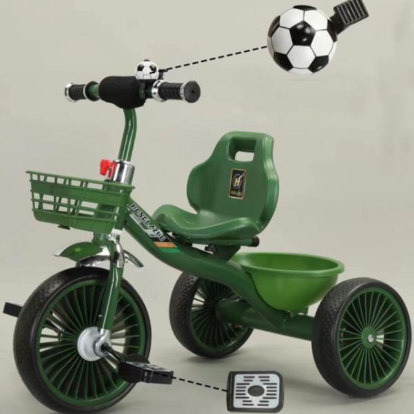 Детский трейкер для детей в возрасте от 2 до 5 лет с увеличенным дизайном педалей и 3 колесами EVA в 2023 году