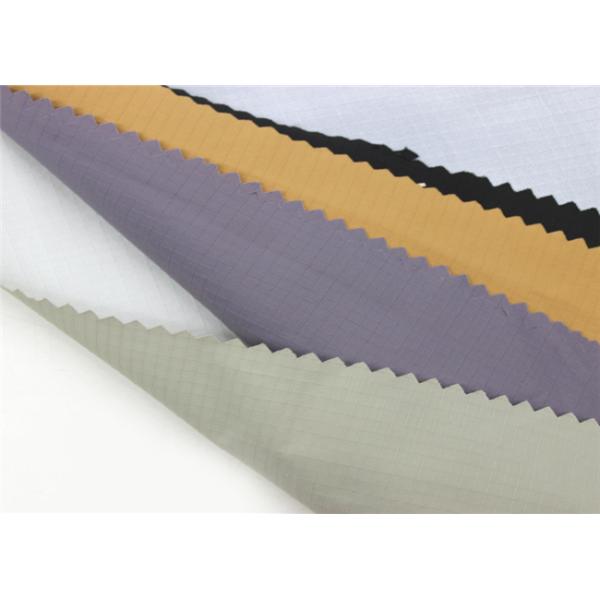 Matt 0.3CM Ripstop 75GSM Breathable Nylon Fabric