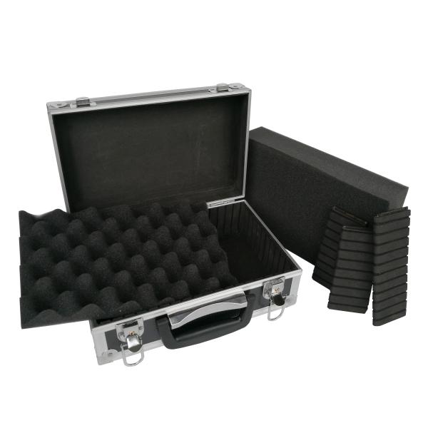 Облегченный небольшой алюминиевый материал ABS черноты случая инструмента и алюминиевая рамка