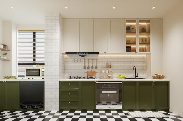 Furniture Storage Soft Closing Home Complete LED Light Cupboard Kitchen Cabinets