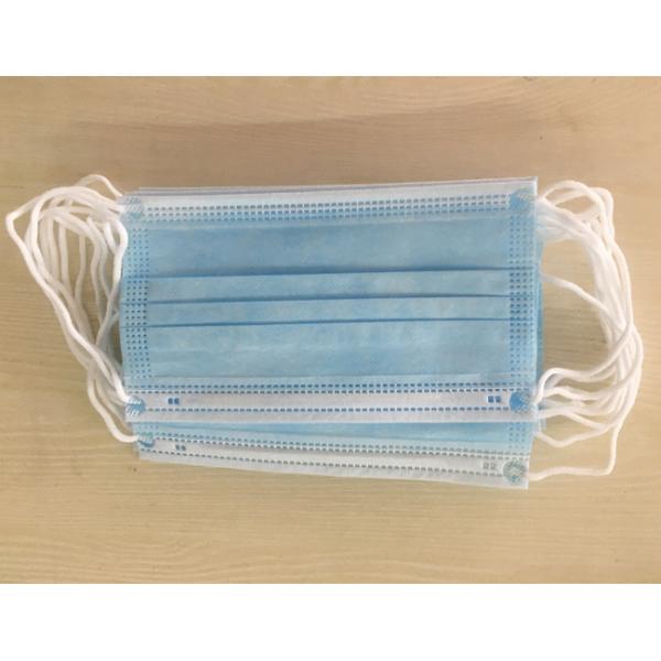 General Civil 3 Ply Disposable Non Woven Fabric Mask 10pcs/Bag