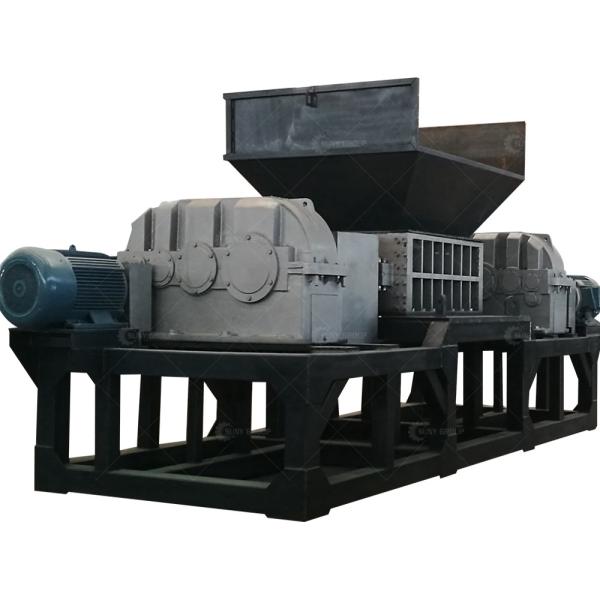 15kW Power Multifunctional ZYS-1000 Metal Scap Barrel Double Shaft Shredder Eco-Friendly