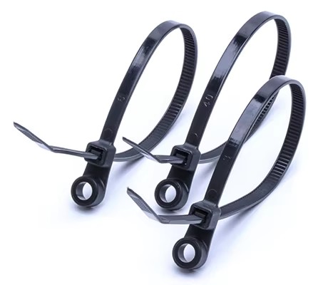 High Quality 380MM Mountable Head Cable Ties Nylon Cable Zip Ties Plastic Wire Cable Tie Wrap