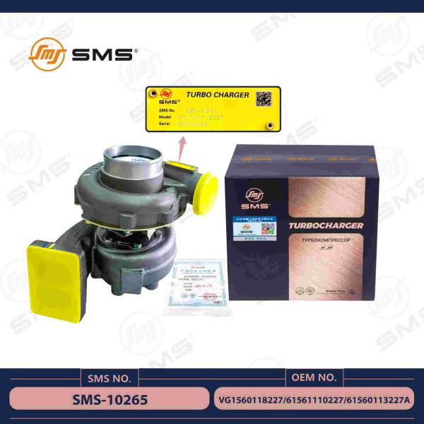 VG1560118227 61561110227 61560113227A Turbocompressor HOWO Peças de camião Turbocompressor Turbina Supercompressor WD615