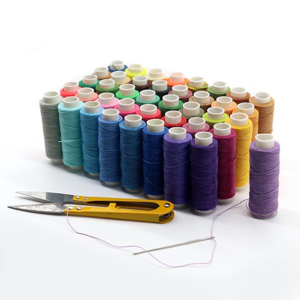 1MM Red MERCERIZED Wax Coated Polyester Sewing Thread for Macrame Jewelry Making